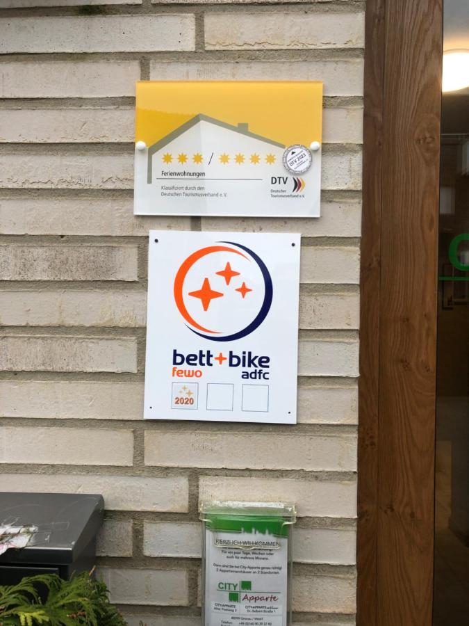 City Apparte Exklusiv - Direkt Am Antonius-Hospital - Stilvoll Wohnen Im Herzen Von Gronau Gronau  Luaran gambar